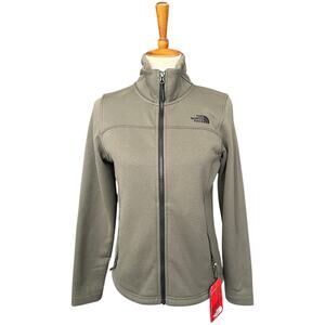 NWT The North Face Timber Full Zip MTN Culture Core Olive Green Size Small